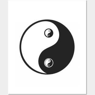 Yin Yang Loop Posters and Art